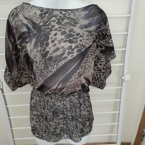 Adorable Peplum Waist Blouse